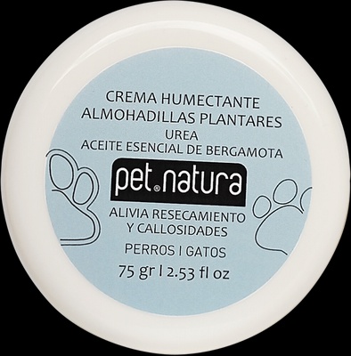 Crema Humectante de Almohadillas Plantares y Callosidades Pet Natura 75ml